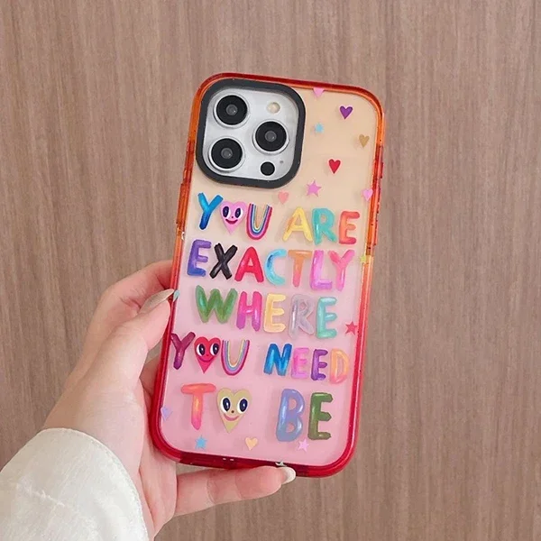 2.5 Acrylic Peach Gradient Border Cartoon Phone Case Cover for IPhone 12 13 14 15 Pro Max Case
2.5 Acrylic Peach Gradient Border Cartoon Phone Case Cover for IPhone 12 13 14 15 Pro Max Case
