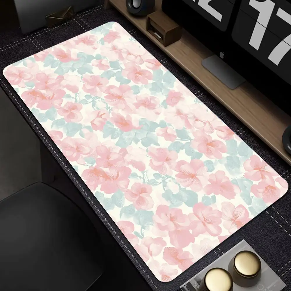 Pink flowers Mouse Pad Gamer Mouse Pads Laptop Keyboard Mousemat XXL Large Mousepad Gaming Non-slip rubber PC Office Desk Mats
Pink flowers Mouse Pad Gamer Mouse Pads Laptop Keyboard Mousemat XXL Large Mousepad Gaming Non-slip rubber PC Office Desk Mats