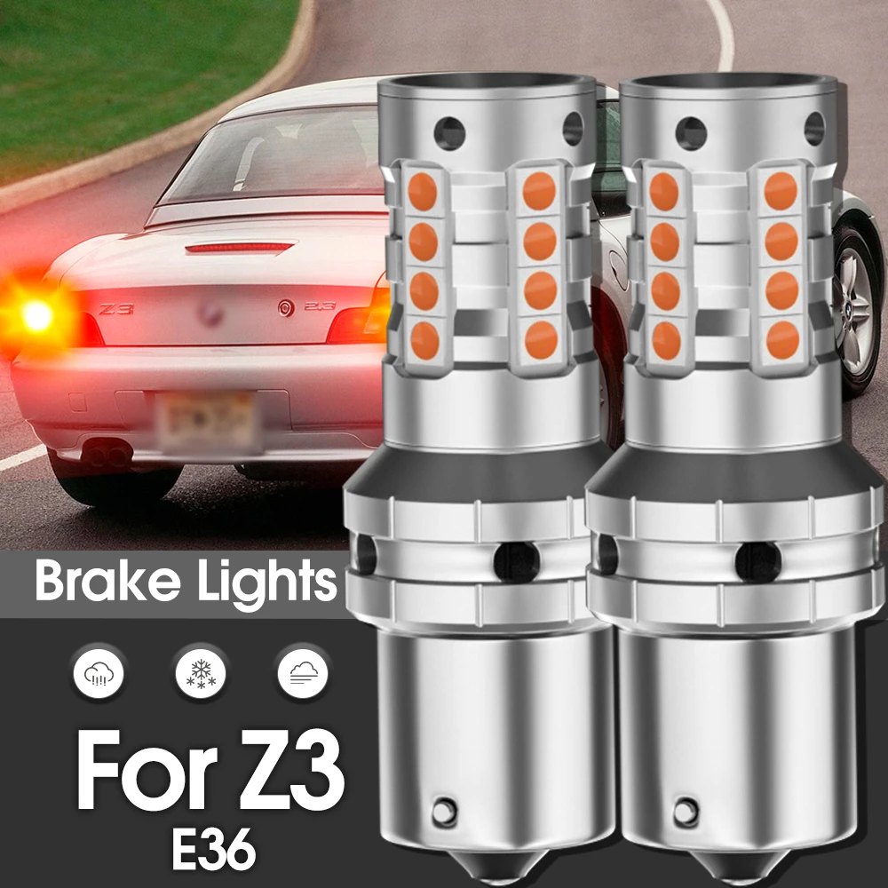 Canbus LED Brake Light Lamp 2pcs Accessories For BMW Z3 Coupe E36 1997 1998 1999 2000 2001 2002 2003 
Canbus LED Brake Light Lamp 2pcs Accessories For BMW Z3 Coupe E36 1997 1998 1999 2000 2001 2002 2003