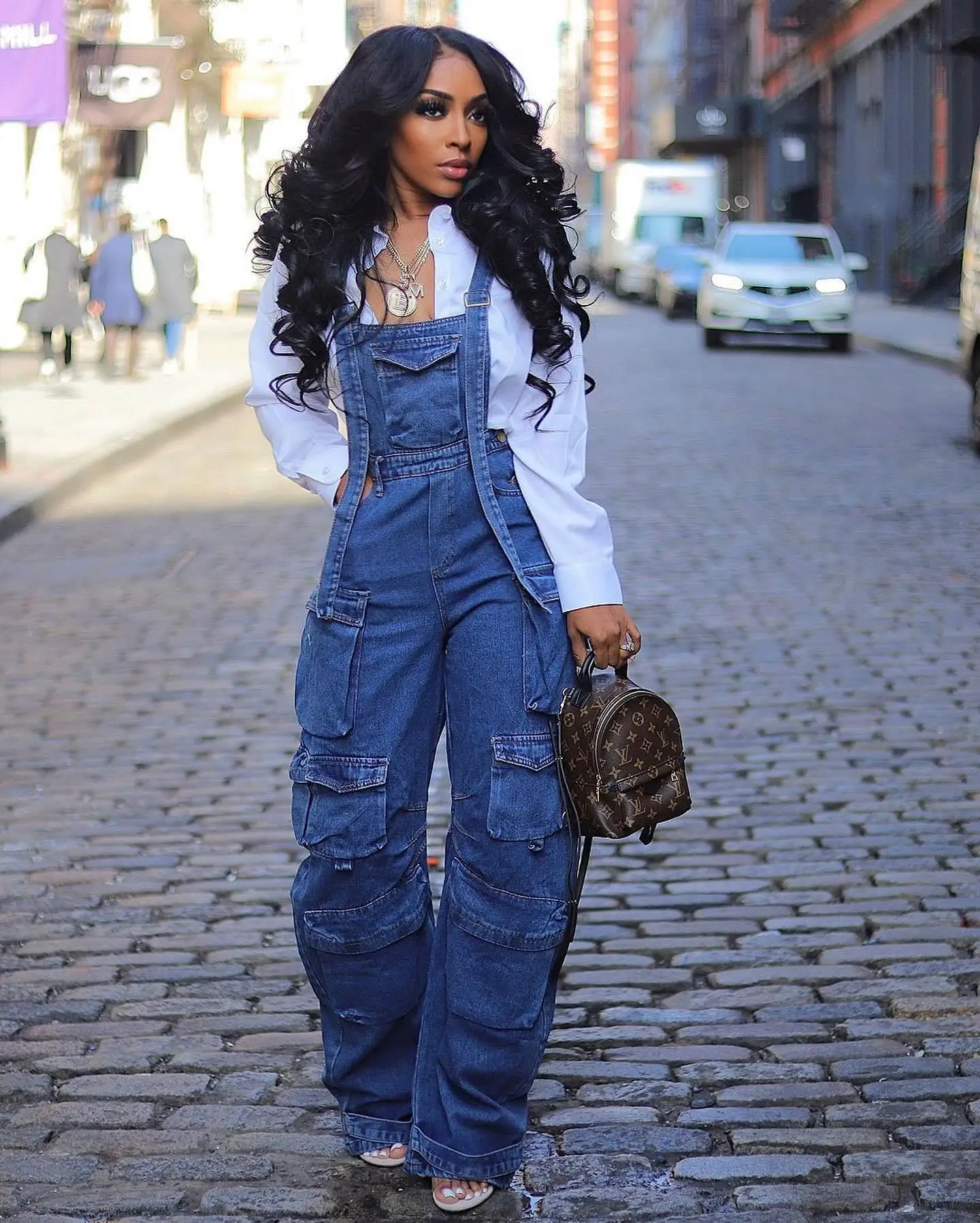 2024 Women Solid Loose Vintage Harajuku Denim Jumpsuit Summer Fashion Streetwear Chic Pockets Sleeveless Jeans Wide Leg Pants
2024 Women Solid Loose Vintage Harajuku Denim Jumpsuit Summer Fashion Streetwear Chic Pockets Sleeveless Jeans Wide Leg Pants