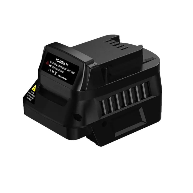 A04G-адаптер аккумулятора для литиевой батареи Black And Decker 40 В, преобразователь в работе на аккумуляторный электроинструмент 18 В 
A04G-адаптер аккумулятора для литиевой батареи Black And Decker 40 В, преобразователь в работе на аккумуляторный электроинструмент 18 В