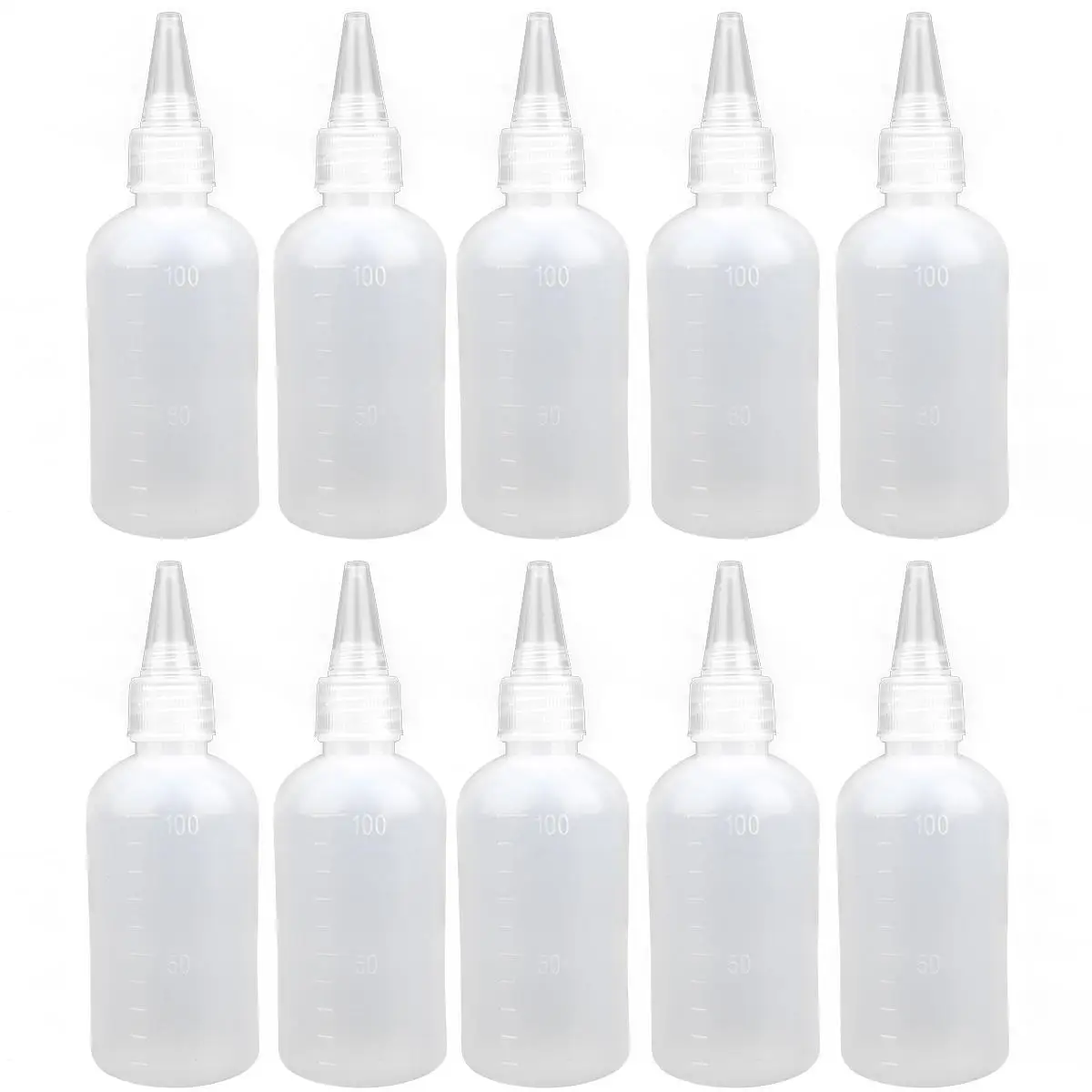 10pcs 100ML Bottles EcoMaterial Leakproof Portable Travel Squeeze Dispenser Bottle Liquid Dispenser Refillable Container White
10pcs 100ML Bottles EcoMaterial Leakproof Portable Travel Squeeze Dispenser Bottle Liquid Dispenser Refillable Container White