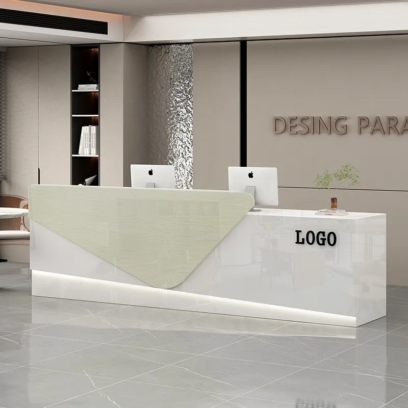 Beauty Office Luxury Reception Desks Decorations Office Reception Desk Counter Simple Salon Recepcion Desk Commercial Furniture
Beauty Office Luxury Reception Desks Decorations Office Reception Desk Counter Simple Salon Recepcion Desk Commercial Furniture