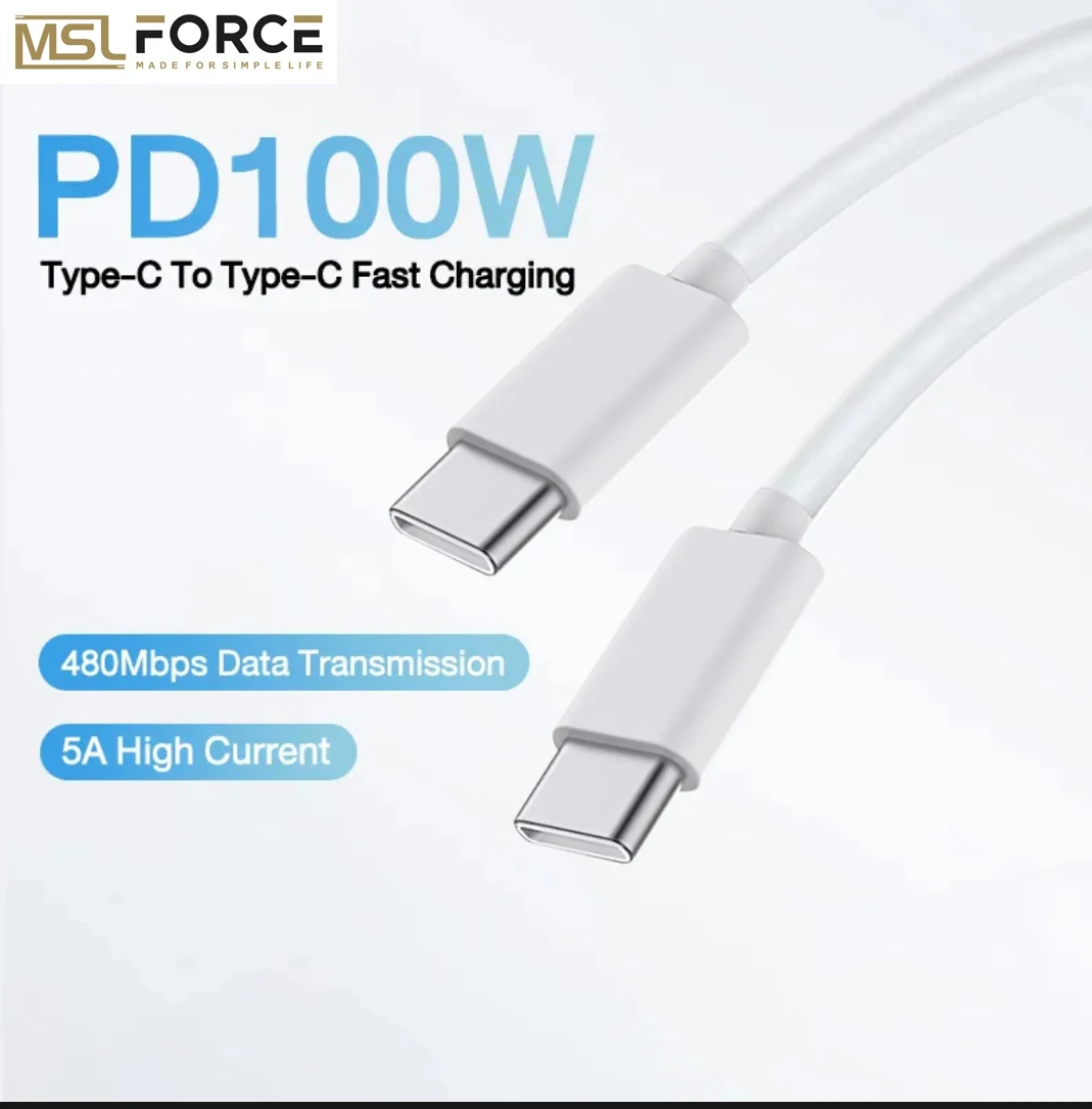 100W PD Fast charging cable USB C to USB C Cable type c USB C CABLE 6ft 20V5A for ipad macBook XIAOMI SAMSUNG iPhone 15 Plus P
100W PD Fast charging cable USB C to USB C Cable type c USB C CABLE 6ft 20V5A for ipad macBook XIAOMI SAMSUNG iPhone 15 Plus P