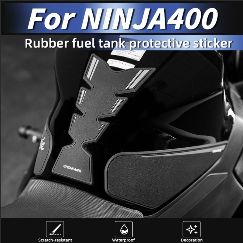 Compatible with Kawasaki Ninja 400 Rubber Tank Pad Fuel Tank Sticker Wear Resistant Motorcycle Accessories
Compatible with Kawasaki Ninja 400 Rubber Tank Pad Fuel Tank Sticker Wear Resistant Motorcycle Accessories