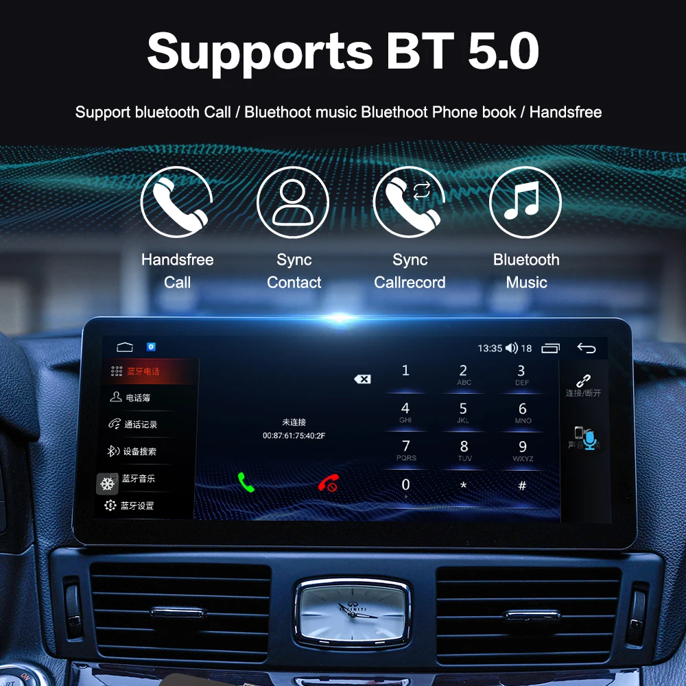 Carplay For Nissan Cima /For Mitsubishi Proudia 2012+ /For Infiniti Q7/70L 13-19 Android 13 Car Radio GPS Navi Multimedia Player
Carplay For Nissan Cima /For Mitsubishi Proudia 2012+ /For Infiniti Q7/70L 13-19 Android 13 Car Radio GPS Navi Multimedia Player