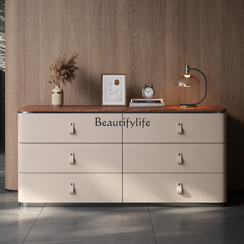 ld14Italian walnut solid wood six-chest cabinet, modern minimalist high-end storage retro TV cabinet
ld14Italian walnut solid wood six-chest cabinet, modern minimalist high-end storage retro TV cabinet