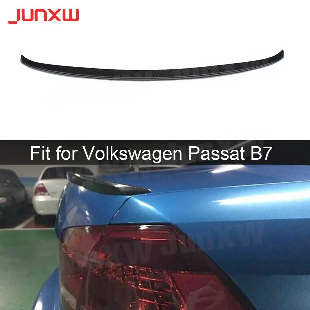 Carbon Fiber Rear Spoiler For Volkswagen VW Passat B7 2010-2015 Trunk Trim Sticker car boot external decoration
Carbon Fiber Rear Spoiler For Volkswagen VW Passat B7 2010-2015 Trunk Trim Sticker car boot external decoration