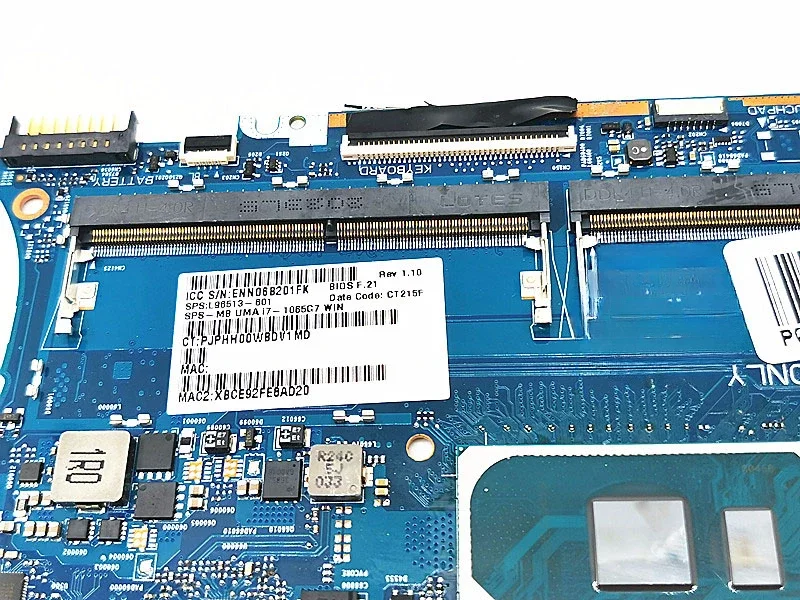 For HP X360 TPN-I137 14-DW Main Board L96513-601 Version Number: 6050A3156701
For HP X360 TPN-I137 14-DW Main Board L96513-601 Version Number: 6050A3156701