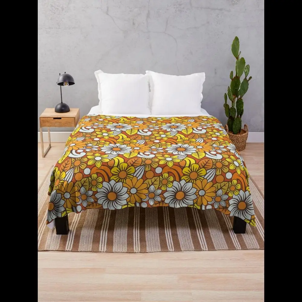 Retro s Flower Pattern Throw Blanket Soft Cozy Couch Cover for Living Room Bedroom Decor
Retro s Flower Pattern Throw Blanket Soft Cozy Couch Cover for Living Room Bedroom Decor