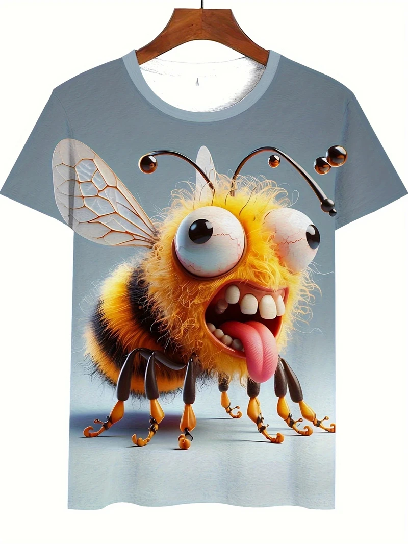 Новинка, футболка с животным узором для мужчин и женщин, забавные футболки с 3D принтом животных, летние свободные топы с короткими рукавами, повседневные вечерние футболки
Новинка, футболка с животным узором для мужчин и женщин, забавные футболки с 3D принтом животных, летние свободные топы с короткими рукавами, повседневные вечерние футболки