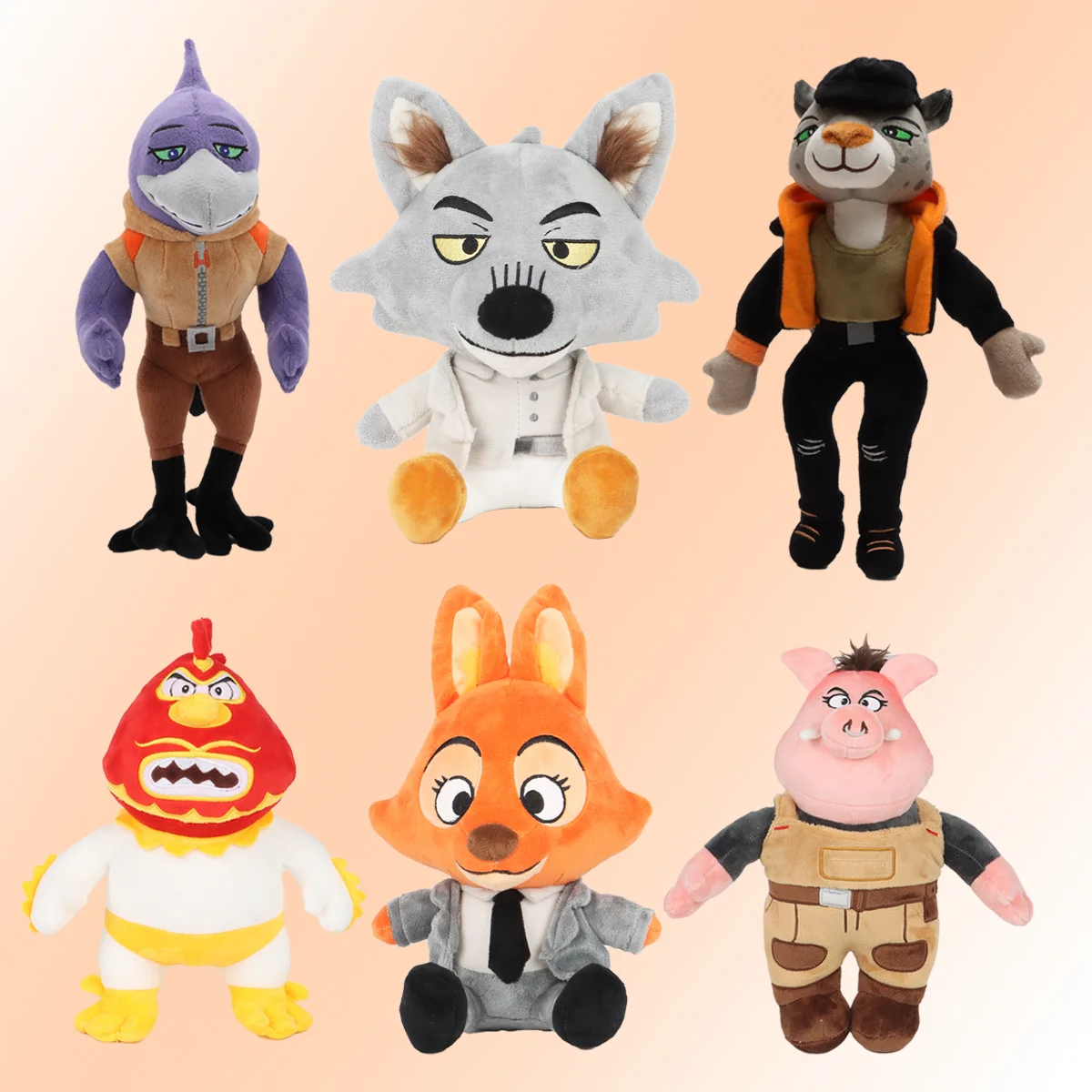 Cute Cartoon Animated Movie The Bad Guys 2 Plush Bird Shark Snake Piranha Plush Toy The Bad Guys Wolf Fox Toys Kid Birthday Gift
Cute Cartoon Animated Movie The Bad Guys 2 Plush Bird Shark Snake Piranha Plush Toy The Bad Guys Wolf Fox Toys Kid Birthday Gift