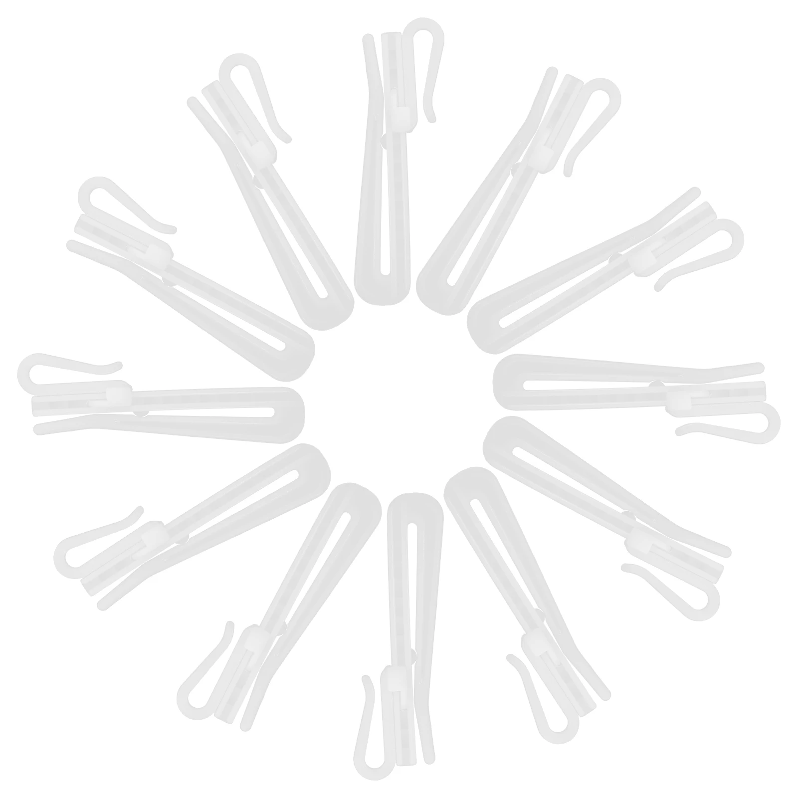 50pcs Plastic Curtain Hooks Adjustable Hanger Pinch Pleat Clips for Window Hang Drapes Home Decor Accessories
50pcs Plastic Curtain Hooks Adjustable Hanger Pinch Pleat Clips for Window Hang Drapes Home Decor Accessories