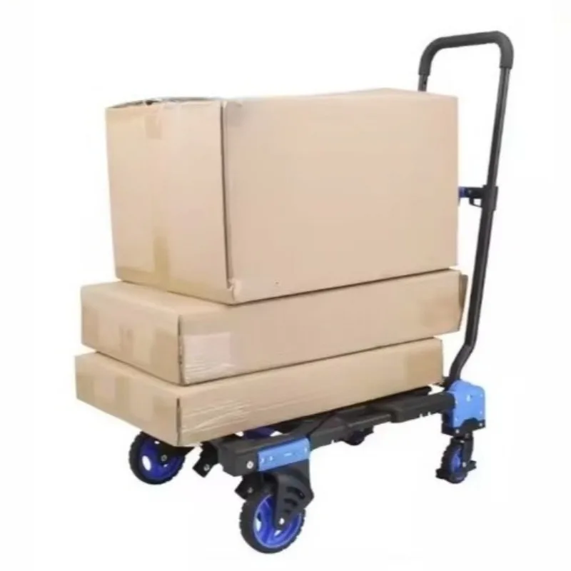 Folding Portable Four Wheel Hand Carts 150KG Heavy Duty Load Capacity Household Luggage Transport Warehouse Cargo Moving Work
Folding Portable Four Wheel Hand Carts 150KG Heavy Duty Load Capacity Household Luggage Transport Warehouse Cargo Moving Work