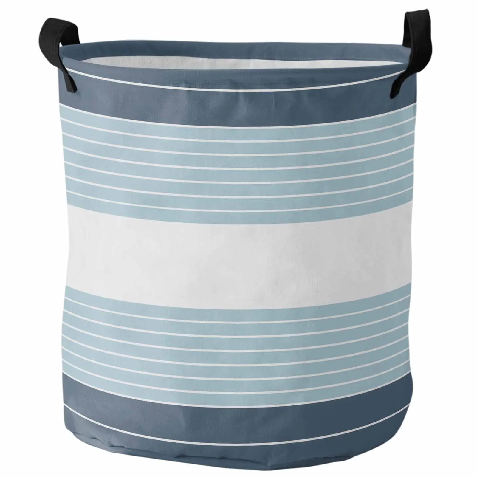 Simple Haze Blue Gradient Stripe Dirty Laundry Basket Foldable Waterproof Home Organizer Clothing Children Toy Storage Basket
Simple Haze Blue Gradient Stripe Dirty Laundry Basket Foldable Waterproof Home Organizer Clothing Children Toy Storage Basket
