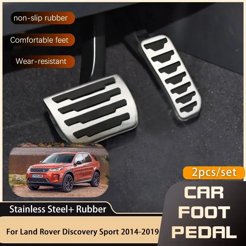 Car Foot Pedals For Land Rover Discovery Sport L550 2014 2015 2016 2017 2018 2019 Fuel Clutch Brake Non-slip Pedal Cover AT MT
Car Foot Pedals For Land Rover Discovery Sport L550 2014 2015 2016 2017 2018 2019 Fuel Clutch Brake Non-slip Pedal Cover AT MT