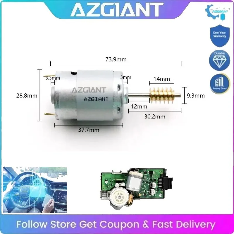 AZGIANT Car Steering Column Lock Actuator Motor DC 12V Low Noise Auto Accessories for 2004-2013 Mercedes Benz Vito Viano W639
AZGIANT Car Steering Column Lock Actuator Motor DC 12V Low Noise Auto Accessories for 2004-2013 Mercedes Benz Vito Viano W639