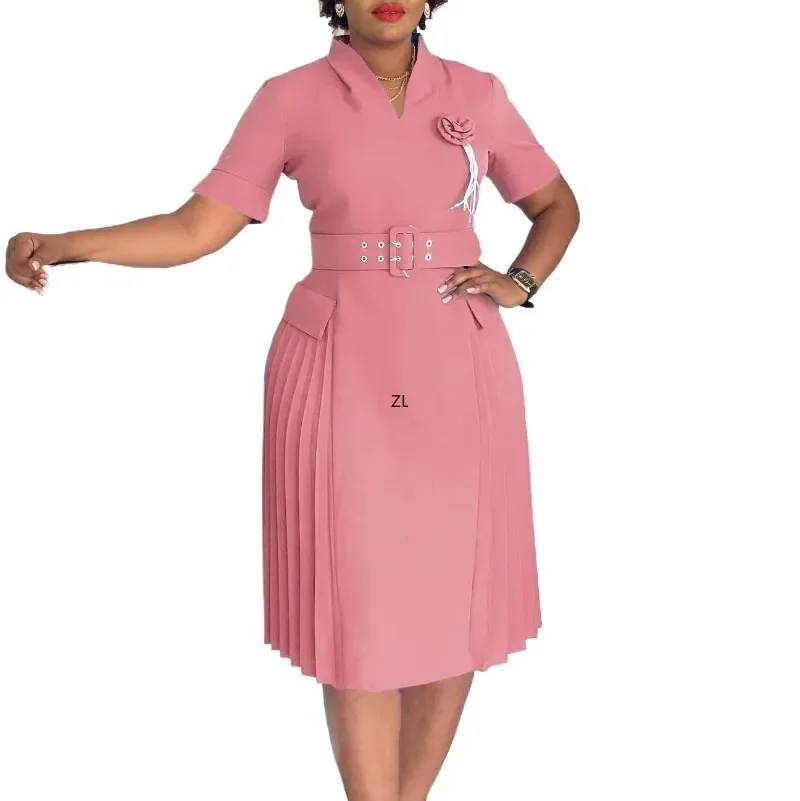 African Dresses For Women Elegant 2025 Dashiki Summer Autumn Midi Dress Ladies Traditional African Clothing Fairy Dreaes
African Dresses For Women Elegant 2025 Dashiki Summer Autumn Midi Dress Ladies Traditional African Clothing Fairy Dreaes