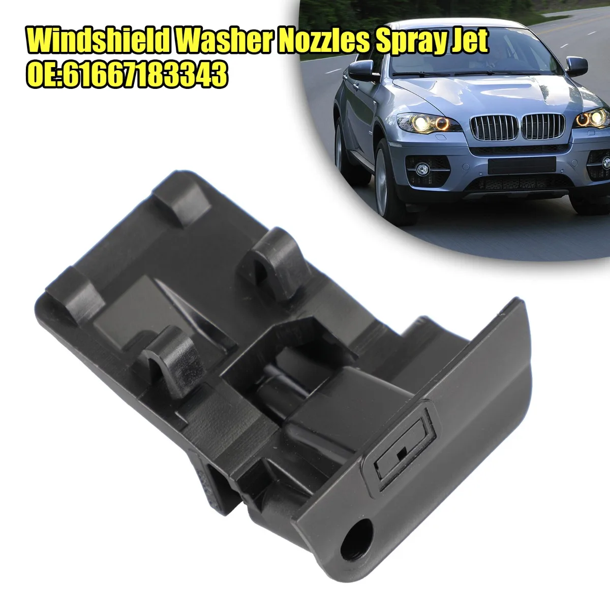 1PCS Car Windshield Washer Nozzles Spray Jet Replacement Accessories For BMW X1 E84 X6 E71 Left Right 61667183343
1PCS Car Windshield Washer Nozzles Spray Jet Replacement Accessories For BMW X1 E84 X6 E71 Left Right 61667183343