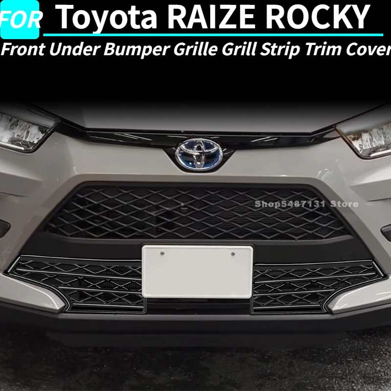 Передняя решетка под бампер автомобиля, накладка на решетку для Toyota RAIZE ROCKY, аксессуары для интерьера 2021 2022 2023
Передняя решетка под бампер автомобиля, накладка на решетку для Toyota RAIZE ROCKY, аксессуары для интерьера 2021 2022 2023