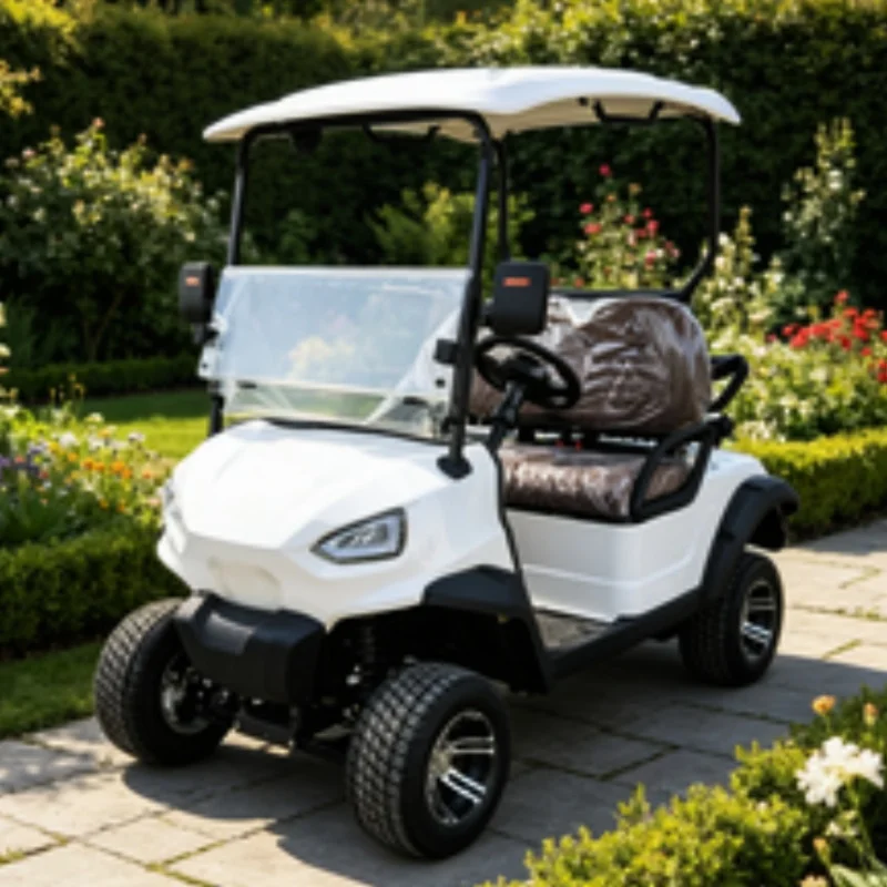 Fashion Special Transportation Travel New Energy Hunting Buggy 2 Seater Electric Golf Cart Off-Road Tires Aluminum Alloy Wheels
Fashion Special Transportation Travel New Energy Hunting Buggy 2 Seater Electric Golf Cart Off-Road Tires Aluminum Alloy Wheels
