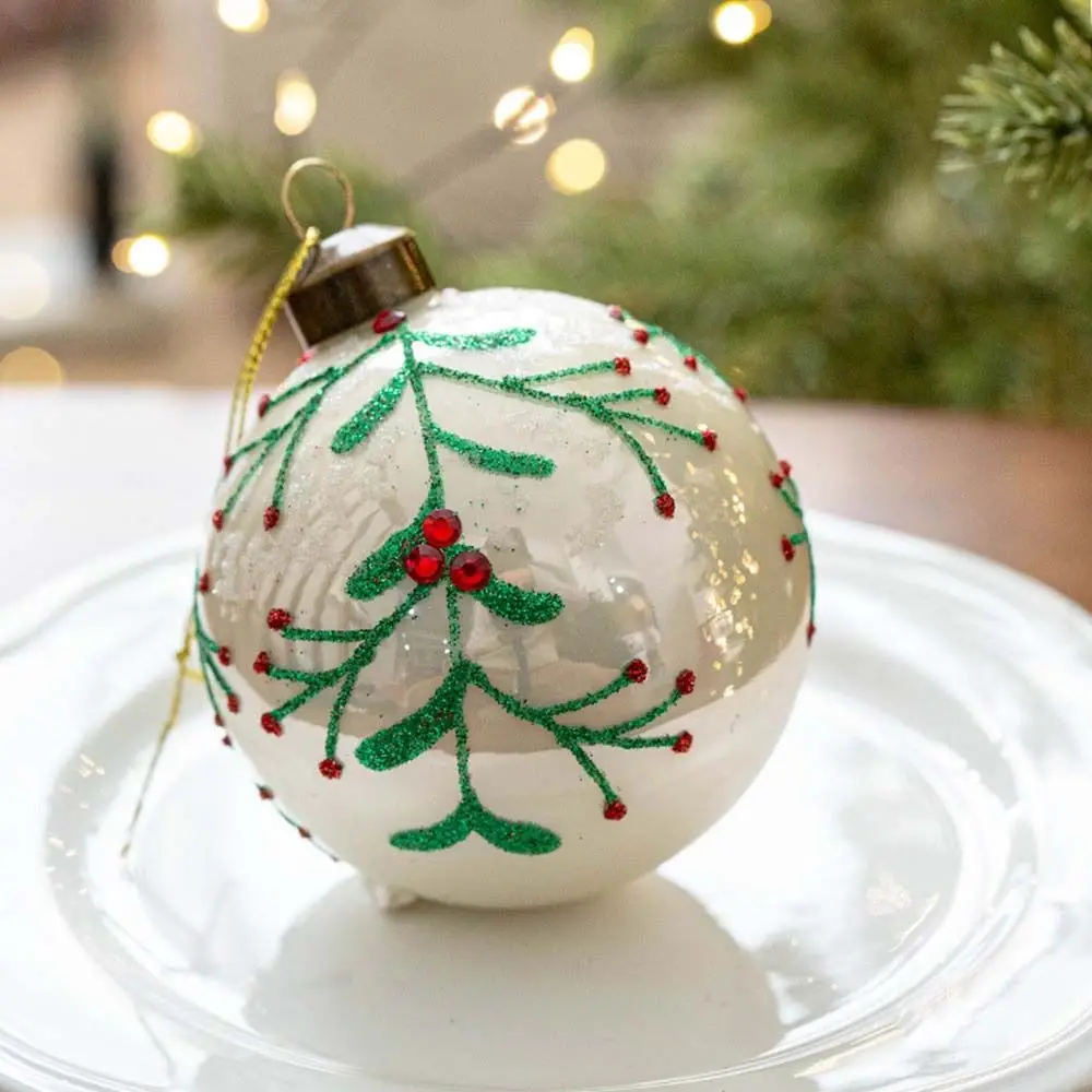 8cm Christmas Glass Balls Suspensable Reusable Multicolor Christmas Ball Decorative Korean Style Christmas Tree Pendants Party
8cm Christmas Glass Balls Suspensable Reusable Multicolor Christmas Ball Decorative Korean Style Christmas Tree Pendants Party