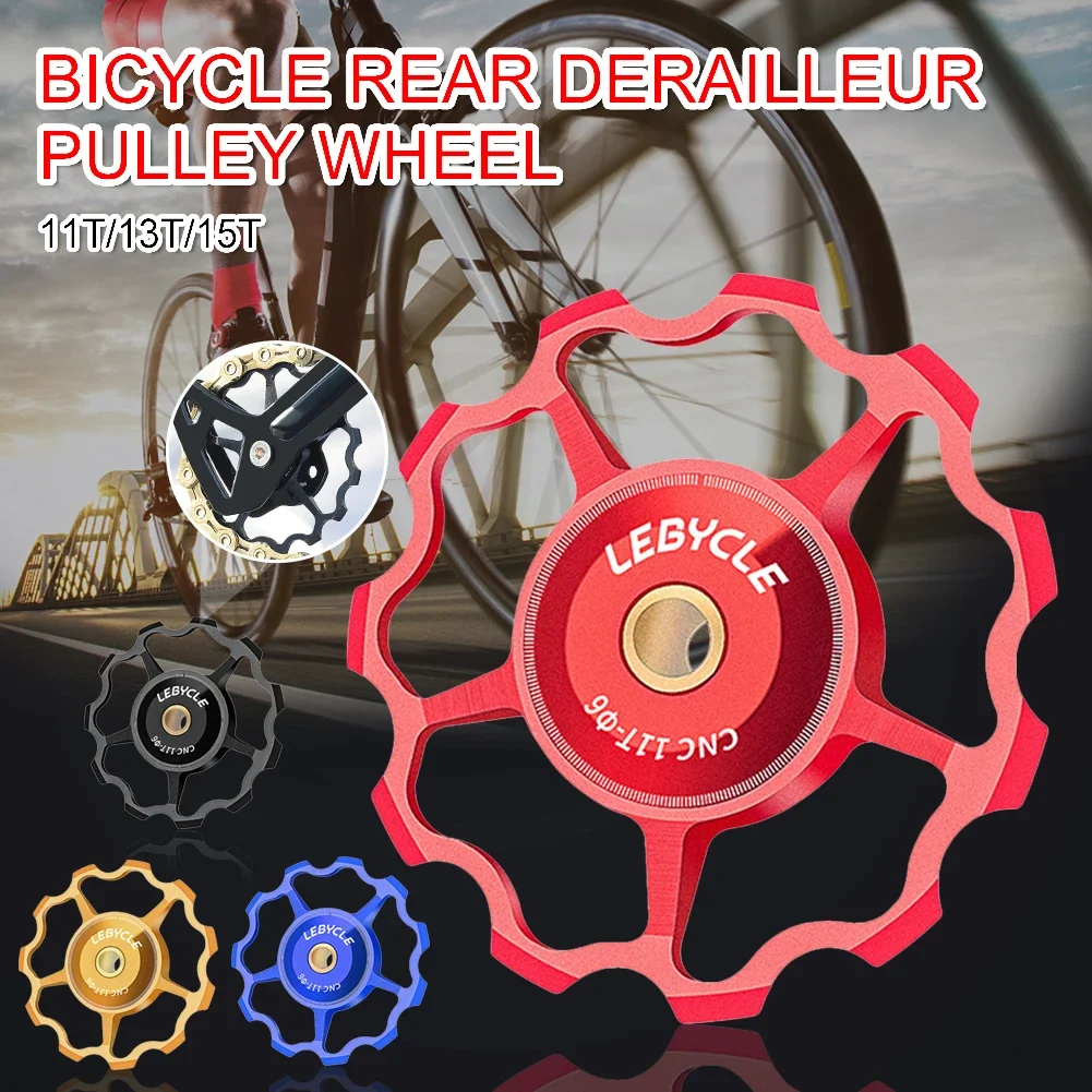 9T/11T/13T/15T Mountain Bicycle Rear Derailleur Pulley Jockey Steel Bearing Bike Aluminum Alloy Guide Roller MTB Road Bike Parts
9T/11T/13T/15T Mountain Bicycle Rear Derailleur Pulley Jockey Steel Bearing Bike Aluminum Alloy Guide Roller MTB Road Bike Parts