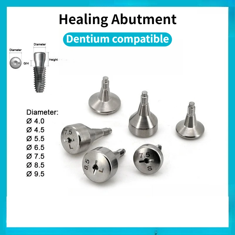 Dental Dentium Healing Abutment Healing Cap CNC Machining Dentium Compatible Healing Abutment Dental Implant Accessories
Dental Dentium Healing Abutment Healing Cap CNC Machining Dentium Compatible Healing Abutment Dental Implant Accessories