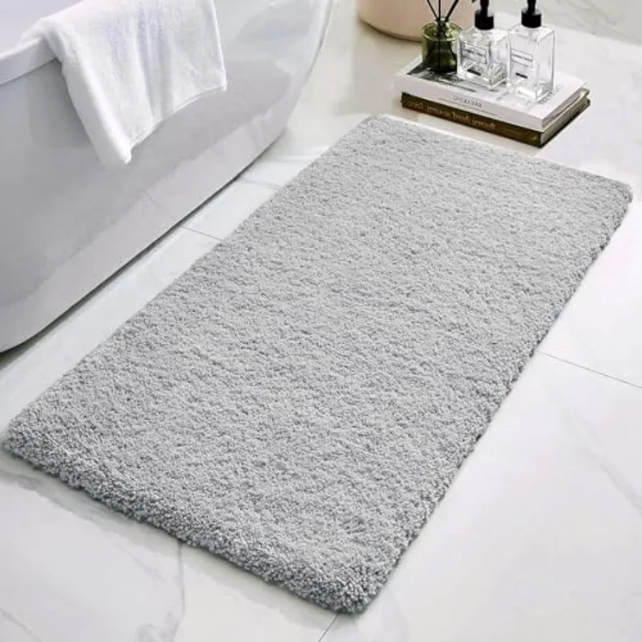 Bathroom Rugs Non Slip Washable 59x24, Ultra Thick Soft Microfiber Absorbent Bath Mats, High Density Foam Latex Non Slip Backin
Bathroom Rugs Non Slip Washable 59x24, Ultra Thick Soft Microfiber Absorbent Bath Mats, High Density Foam Latex Non Slip Backin