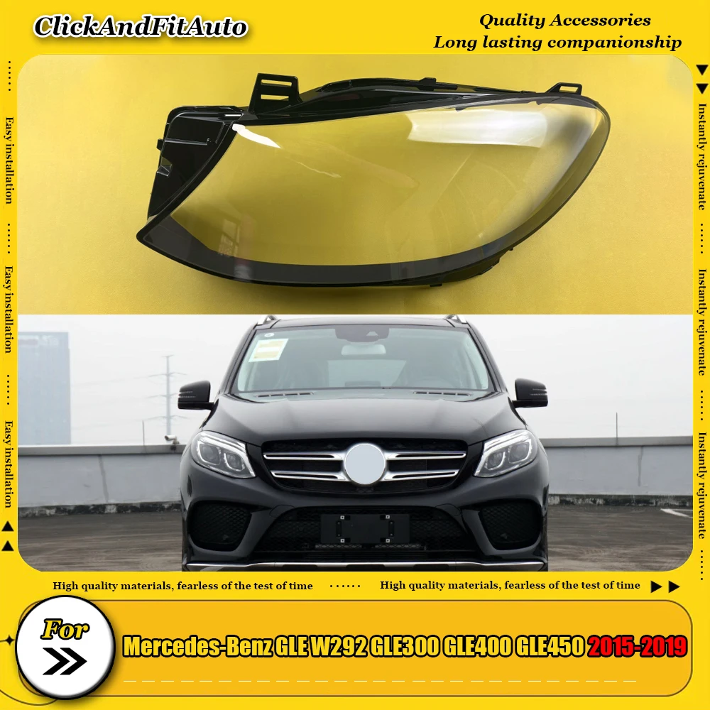 For Mercedes-Benz GLE W292 GLE300 GLE400 GLE450 2015-2019 Headlamps Plastic Cover Lampshade Headlight Shade Headlamp Shell
For Mercedes-Benz GLE W292 GLE300 GLE400 GLE450 2015-2019 Headlamps Plastic Cover Lampshade Headlight Shade Headlamp Shell