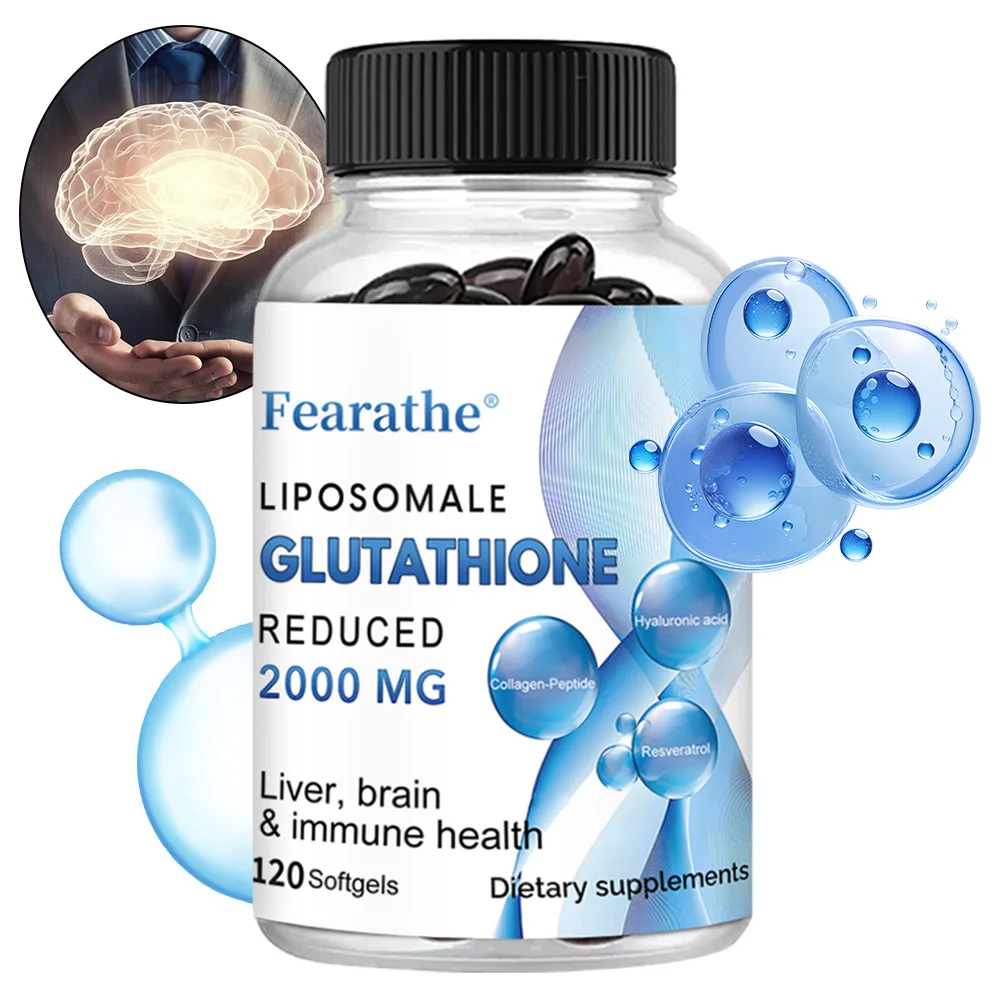 Liposome Glutathione Supplement - Antioxidant, Detoxification, Brain, Immune System, Support Skin, Hair, Nails Health
Liposome Glutathione Supplement - Antioxidant, Detoxification, Brain, Immune System, Support Skin, Hair, Nails Health