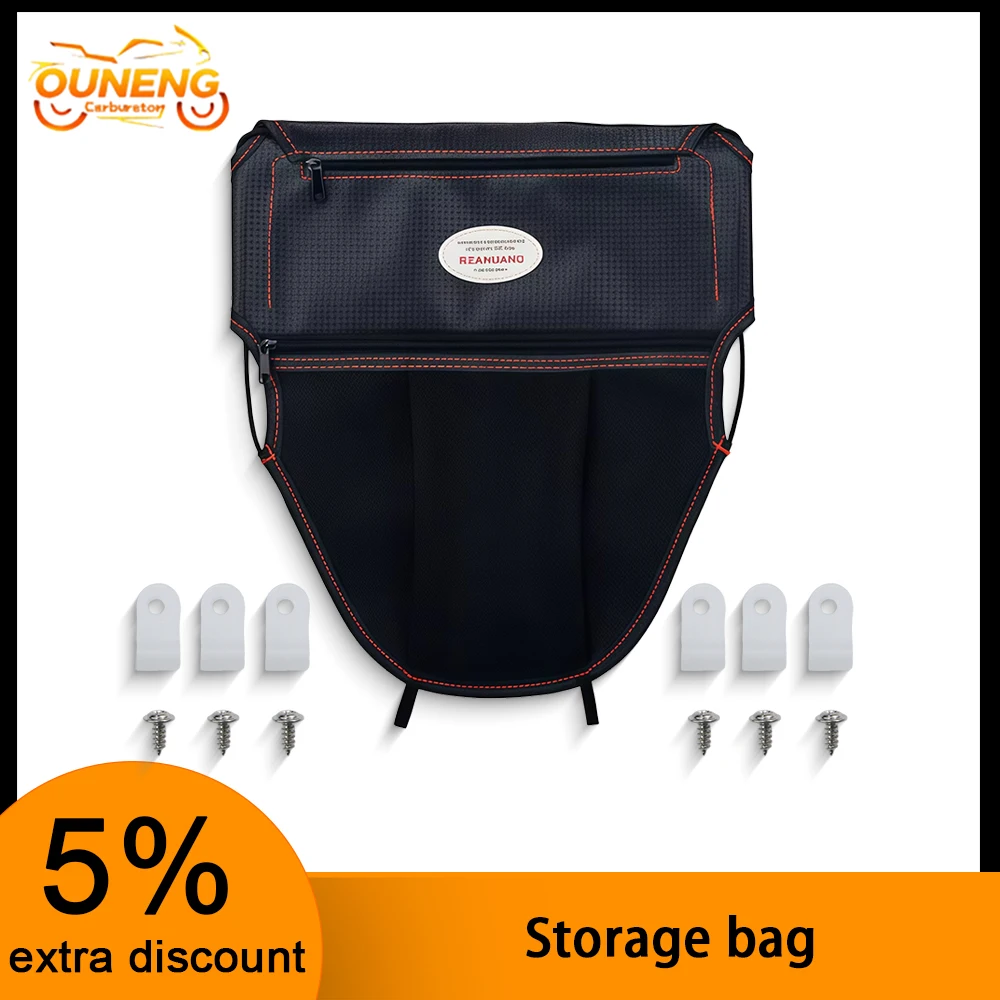 Portable Zipper Design Seat Storage Bag Practical Tools Organizer Fit Most Scooter Motorcycle Models
Portable Zipper Design Seat Storage Bag Practical Tools Organizer Fit Most Scooter Motorcycle Models