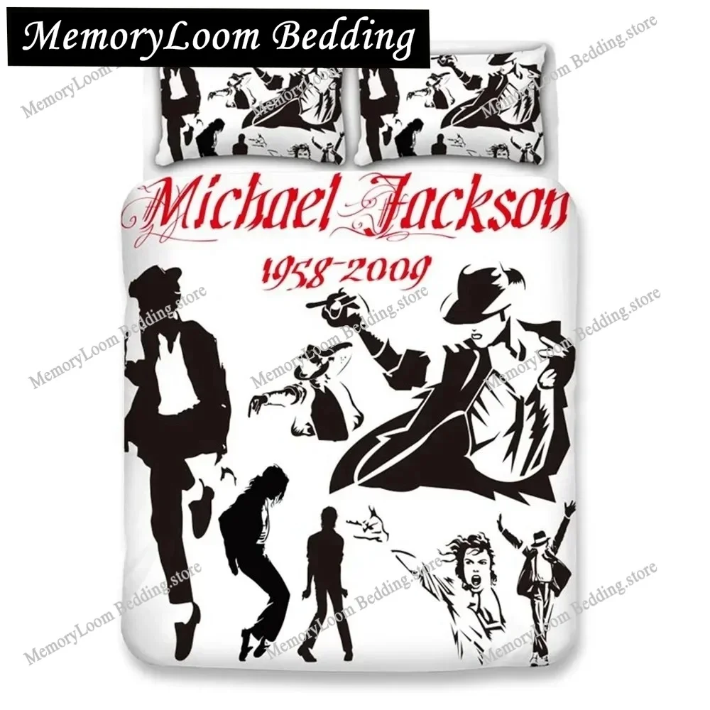 Michael Jackson 3D Bedding Set Duvet Covers Pillowcases Cartoon Michael Jackson Comforter Bedding Sets Bedclothes Bed Linen
Michael Jackson 3D Bedding Set Duvet Covers Pillowcases Cartoon Michael Jackson Comforter Bedding Sets Bedclothes Bed Linen