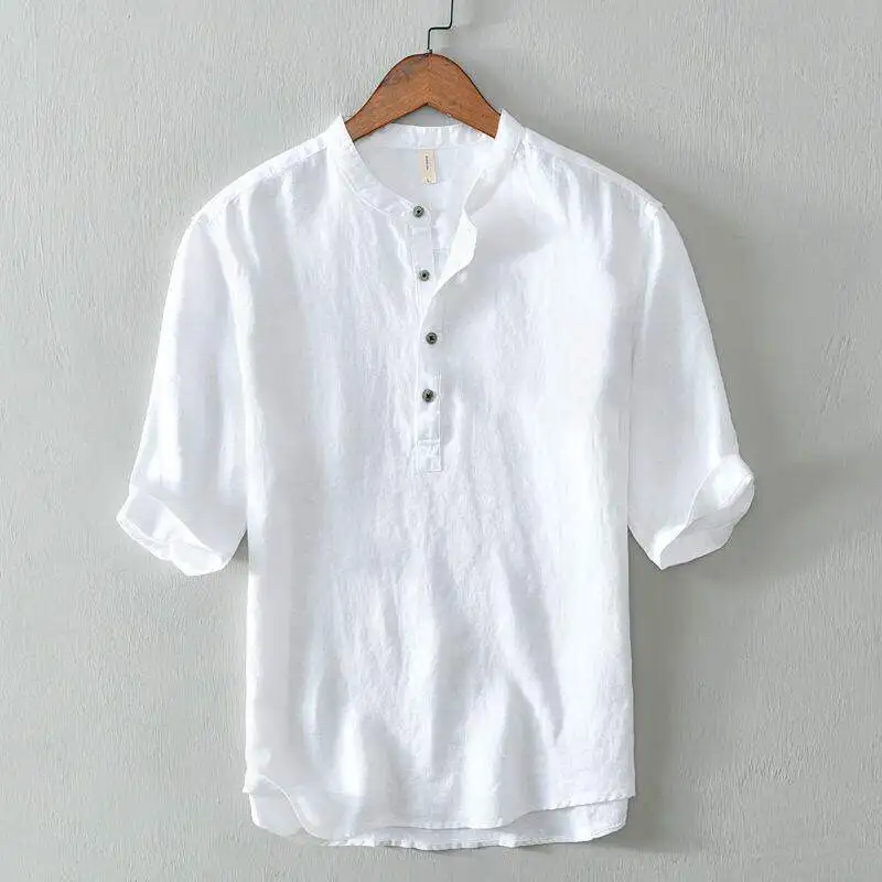 Casual Loose Men's Cotton Linen Short Sleeve T-Shirt Overhead Artistic Style City Walk Suitable Spring Summer Autumn Winter
Casual Loose Men's Cotton Linen Short Sleeve T-Shirt Overhead Artistic Style City Walk Suitable Spring Summer Autumn Winter