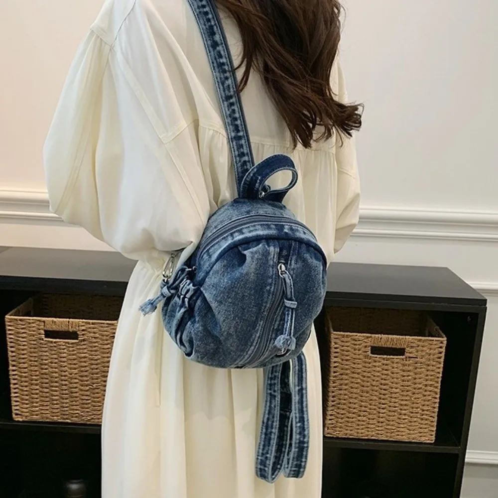 New Soft Denim Denim Backpack Lightweight Multi Purpose Crossbody Bag Vintage Washed Versatile Travel Mini Purse Spring Summer
New Soft Denim Denim Backpack Lightweight Multi Purpose Crossbody Bag Vintage Washed Versatile Travel Mini Purse Spring Summer