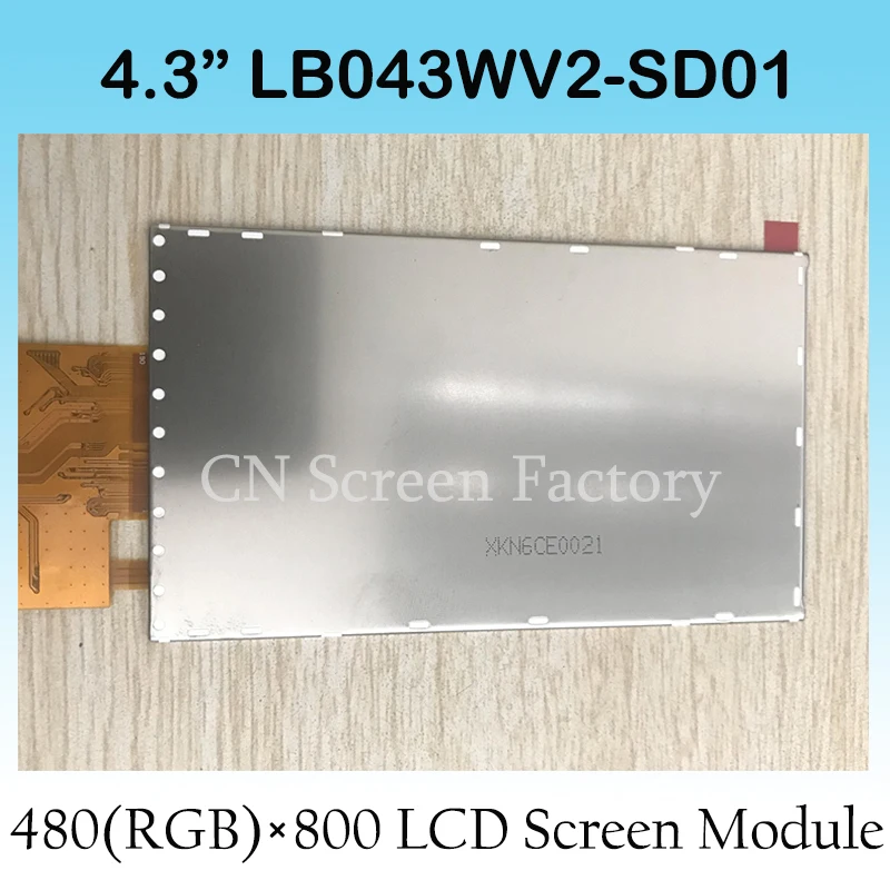 LB043WV2-SD01 4.3 Inch LCD Display Screen Original for LG Display Brand New Fast Shipping Wholesale
LB043WV2-SD01 4.3 Inch LCD Display Screen Original for LG Display Brand New Fast Shipping Wholesale