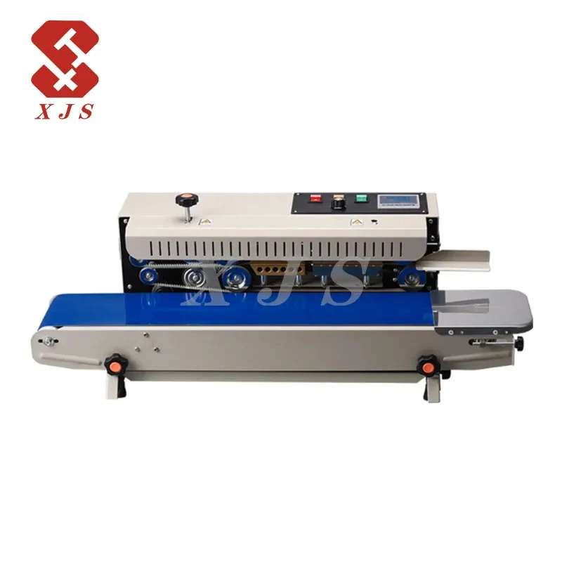 Plastic Film Bags Heat Sealing Continuous Band Sealer Machine
Plastic Film Bags Heat Sealing Continuous Band Sealer Machine