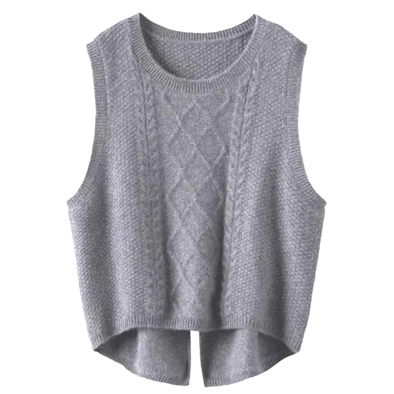 Women V-neck Sweater Vest Solid Sleeveless Preppy Style Sweet Knitted Vest Female Casual Pullover Waistcoat Fall Winter
Women V-neck Sweater Vest Solid Sleeveless Preppy Style Sweet Knitted Vest Female Casual Pullover Waistcoat Fall Winter