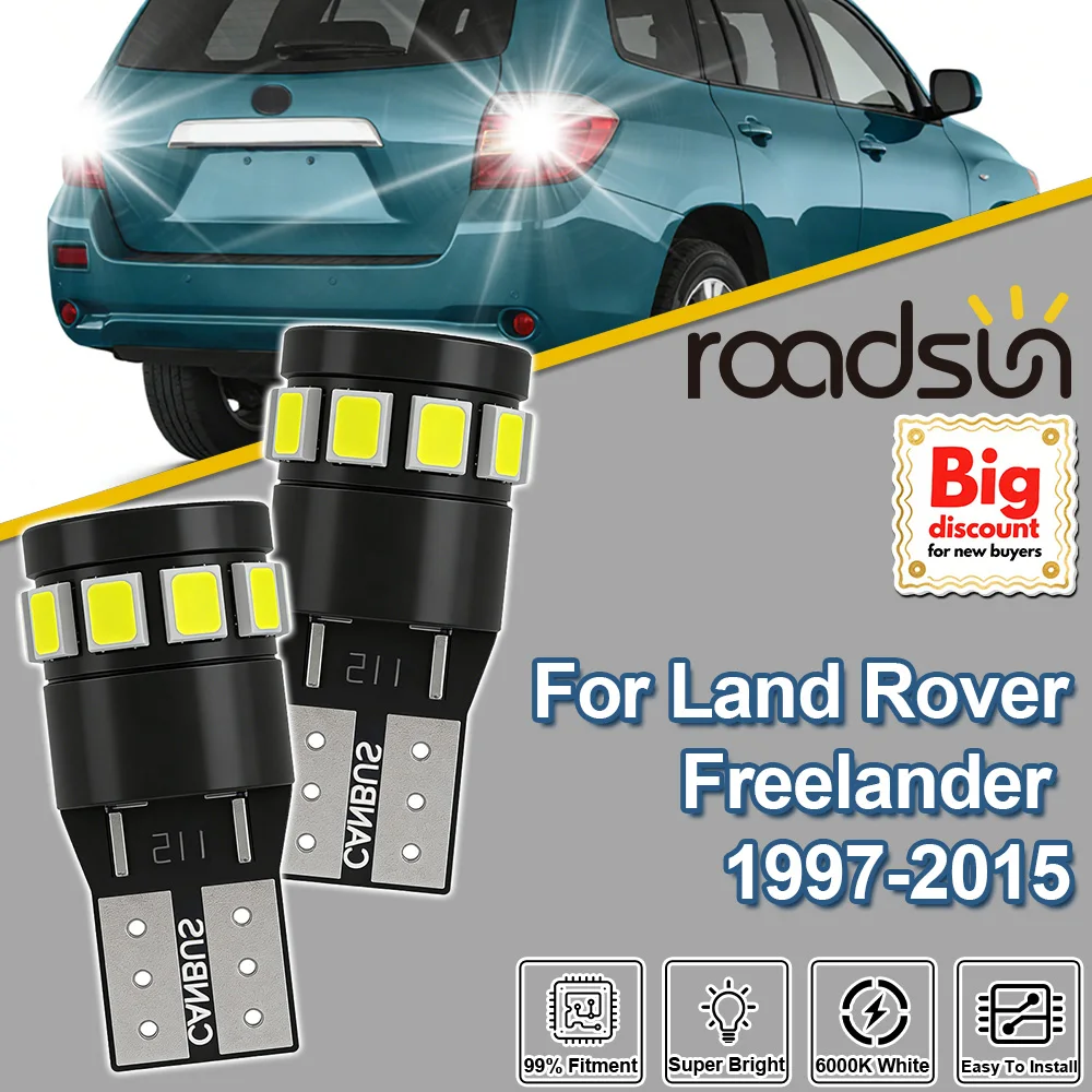 Roadsun 2PCS Canbus LED License Plate Light Lamp Bulbs For Land Rover Freelander 1997 1998 1999 2000 2001 2002 2003 2004-2015
Roadsun 2PCS Canbus LED License Plate Light Lamp Bulbs For Land Rover Freelander 1997 1998 1999 2000 2001 2002 2003 2004-2015