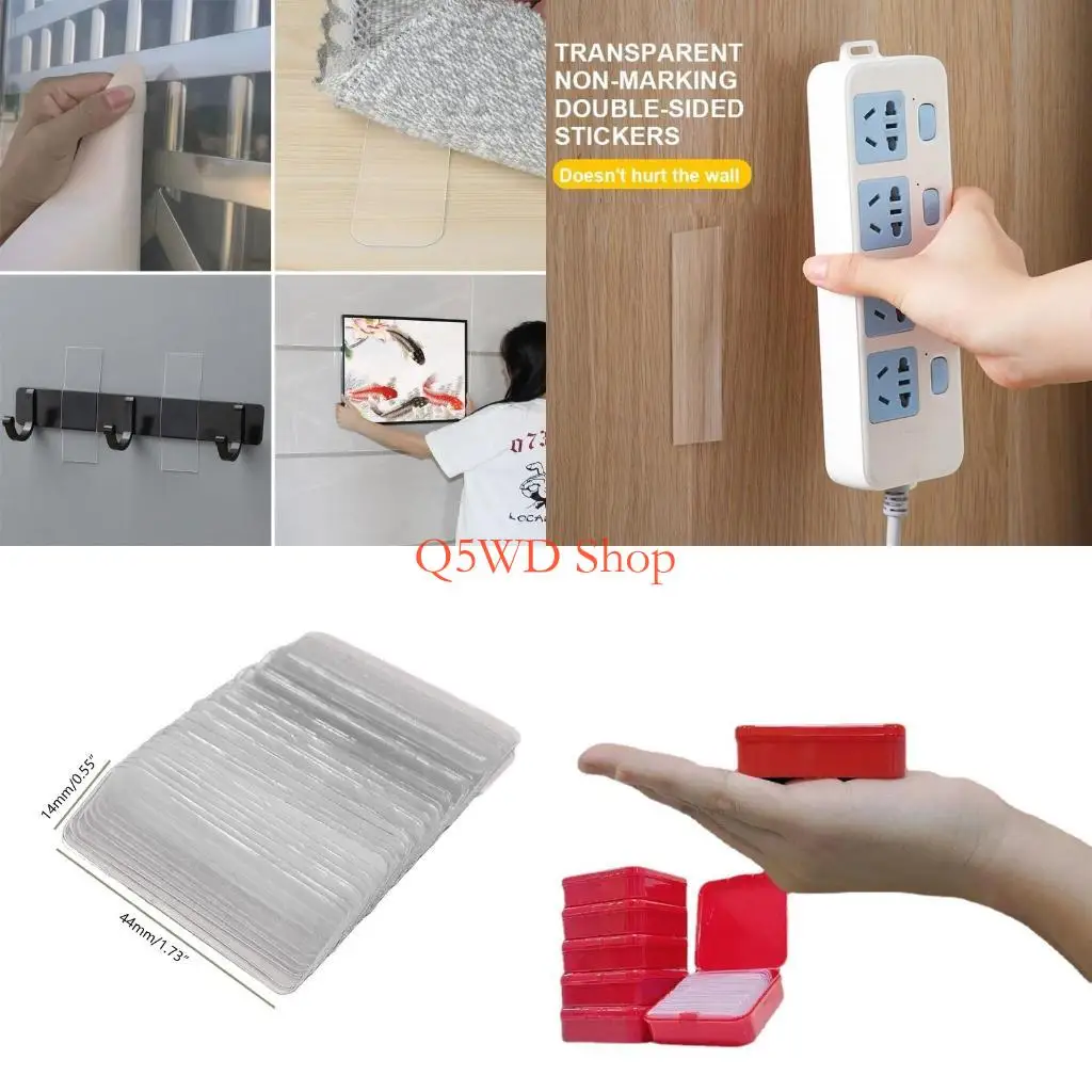 Q5WD 300Pcs Traceless Transparent Acrylic Tape Removable Sticky Gel Pad for DIY Craft
Q5WD 300Pcs Traceless Transparent Acrylic Tape Removable Sticky Gel Pad for DIY Craft