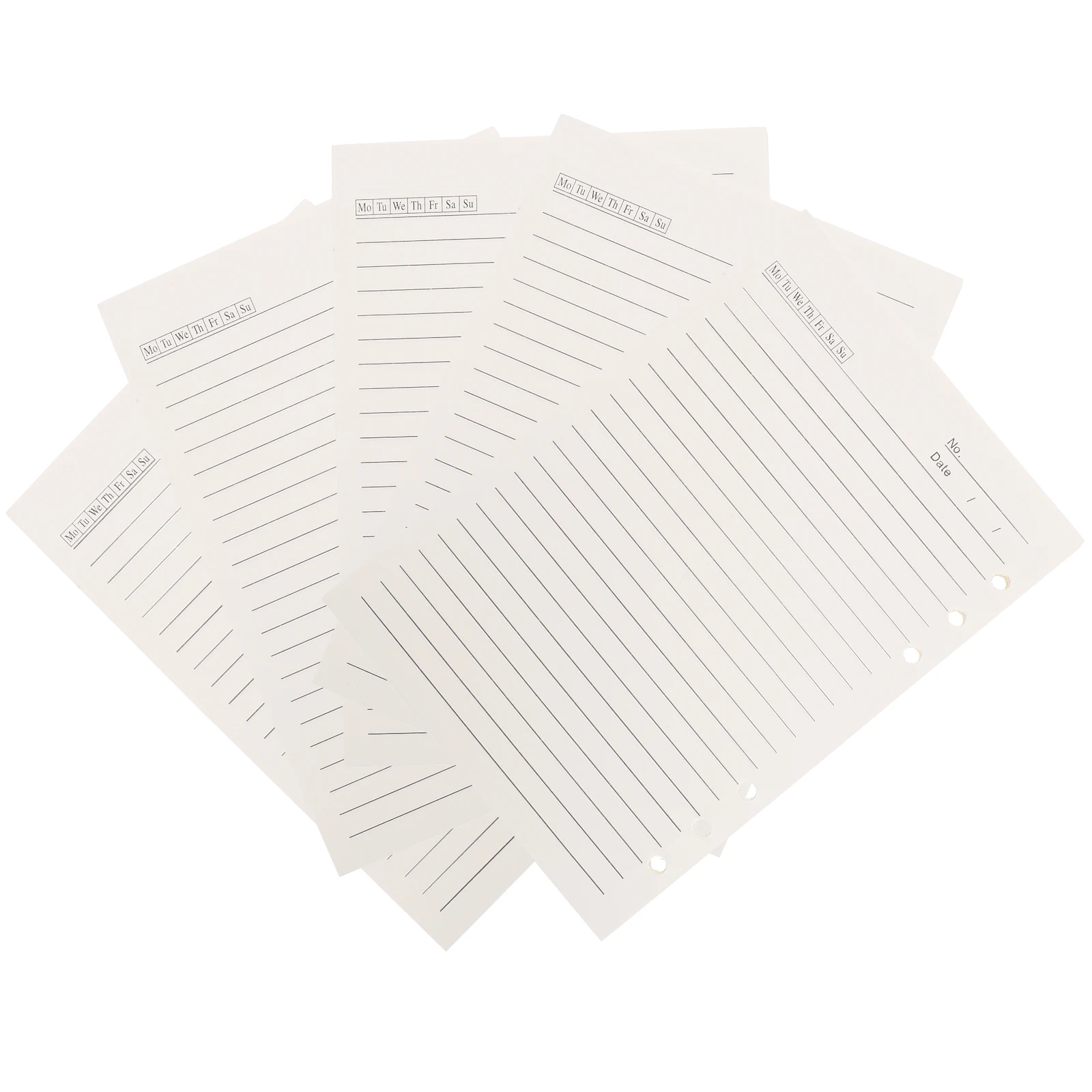 5 pcs A5 Refill Loose Leaf Refill Paper Papers Replacement Core Loose Leaf Filler Smooth Surface Ideal for Journaling
5 pcs A5 Refill Loose Leaf Refill Paper Papers Replacement Core Loose Leaf Filler Smooth Surface Ideal for Journaling