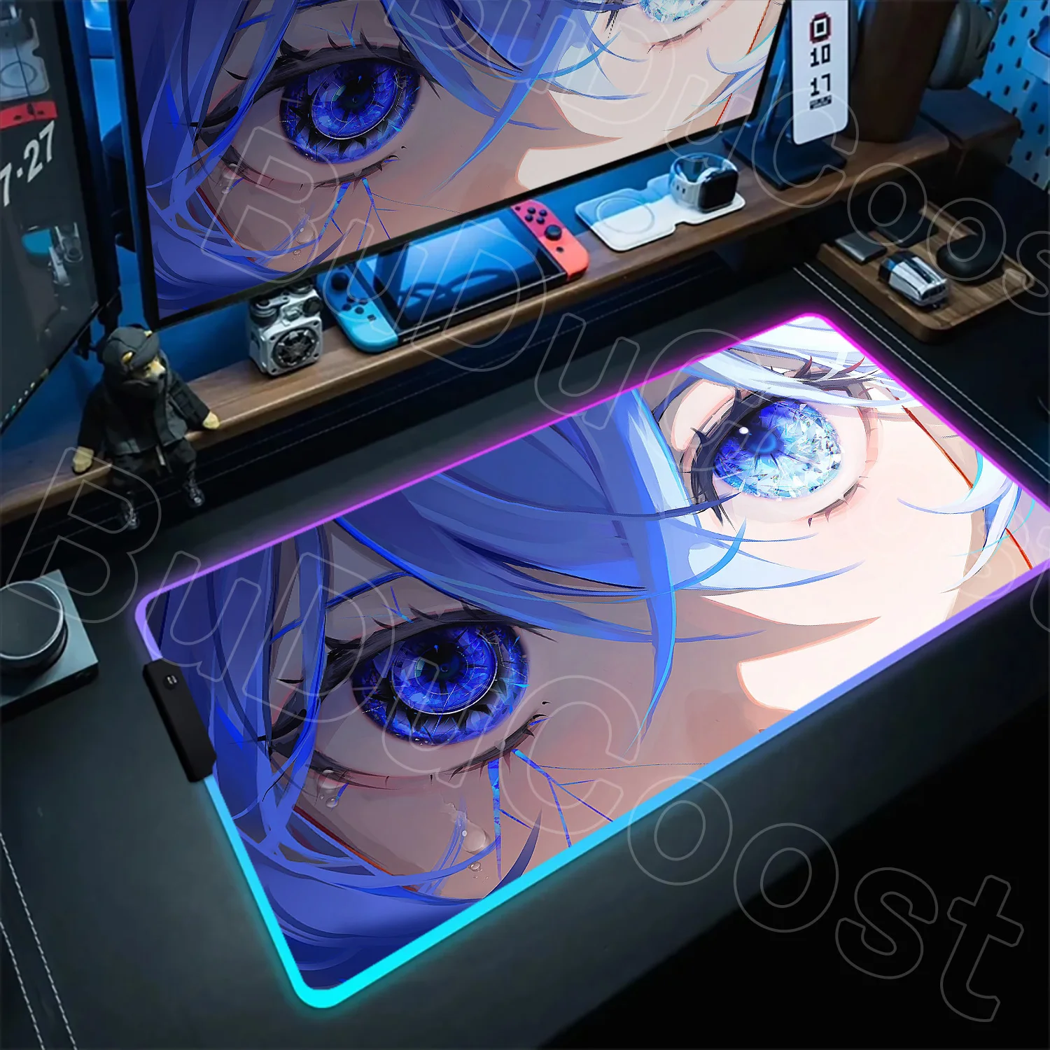 Pretty Anime Girl Eyes RGB Mouse Pad HD Printing Keyboard Desk Mat Natural Non-Slip Rubber Office Desktop Accessory XXL Mousepad
Pretty Anime Girl Eyes RGB Mouse Pad HD Printing Keyboard Desk Mat Natural Non-Slip Rubber Office Desktop Accessory XXL Mousepad
