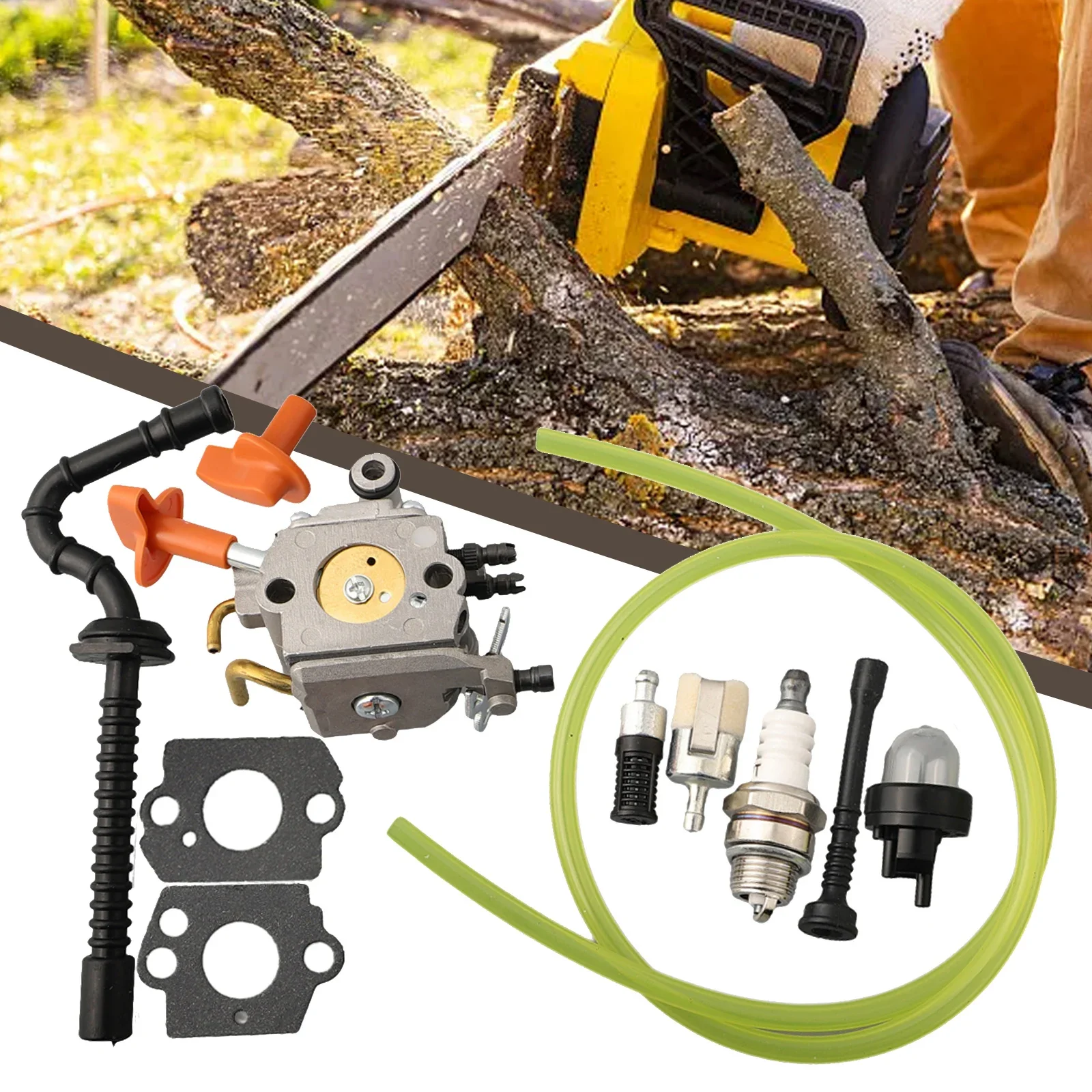 Outdoor Power Equipment Carburetor Gasket Chainsaw For Stihl Fuel Filter Fuel Hose MS192TC Chainsaw Plug Accessories Durable
Outdoor Power Equipment Carburetor Gasket Chainsaw For Stihl Fuel Filter Fuel Hose MS192TC Chainsaw Plug Accessories Durable
