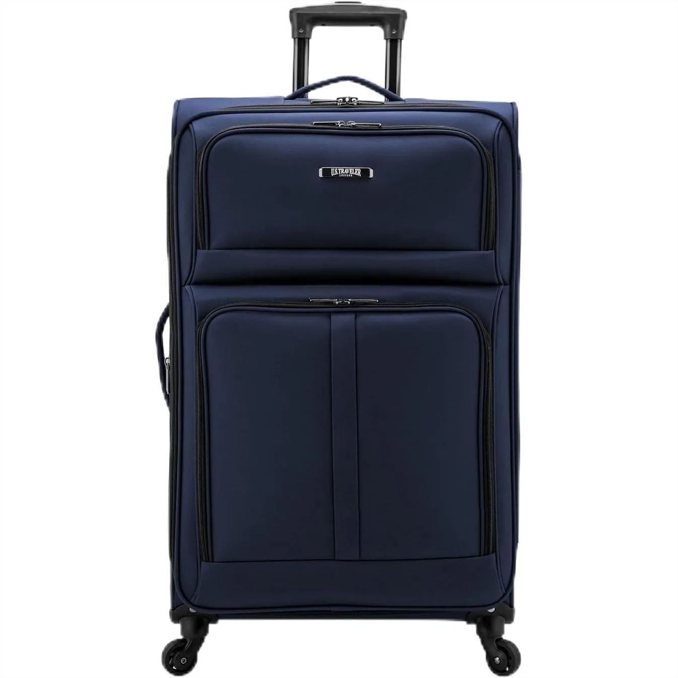 Large Spinner Luggage with Spinner Wheels, 30-Inch Expandable Suitcase for Travel, Navy
Large Spinner Luggage with Spinner Wheels, 30-Inch Expandable Suitcase for Travel, Navy