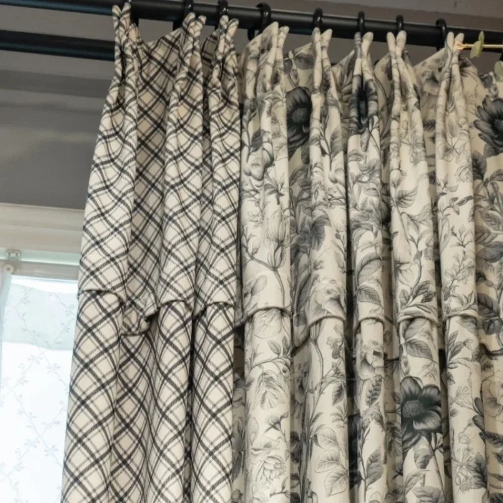 Modern American Pastoral Print Velvet Window Dining Custom Size Thermal Insulation Blackout Curtains For Living Room Bedroom
Modern American Pastoral Print Velvet Window Dining Custom Size Thermal Insulation Blackout Curtains For Living Room Bedroom