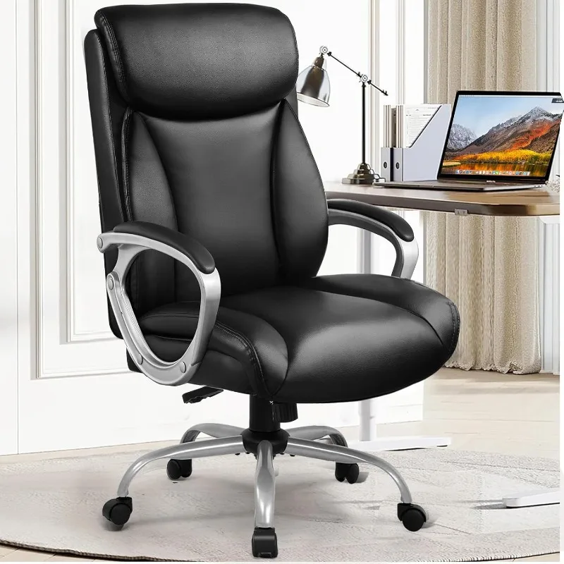 Ergonomic Office Chair Home Office Desk Chairs Comfy Back Support PU Leather Executive Office Chair with Wheels Headrest
Ergonomic Office Chair Home Office Desk Chairs Comfy Back Support PU Leather Executive Office Chair with Wheels Headrest