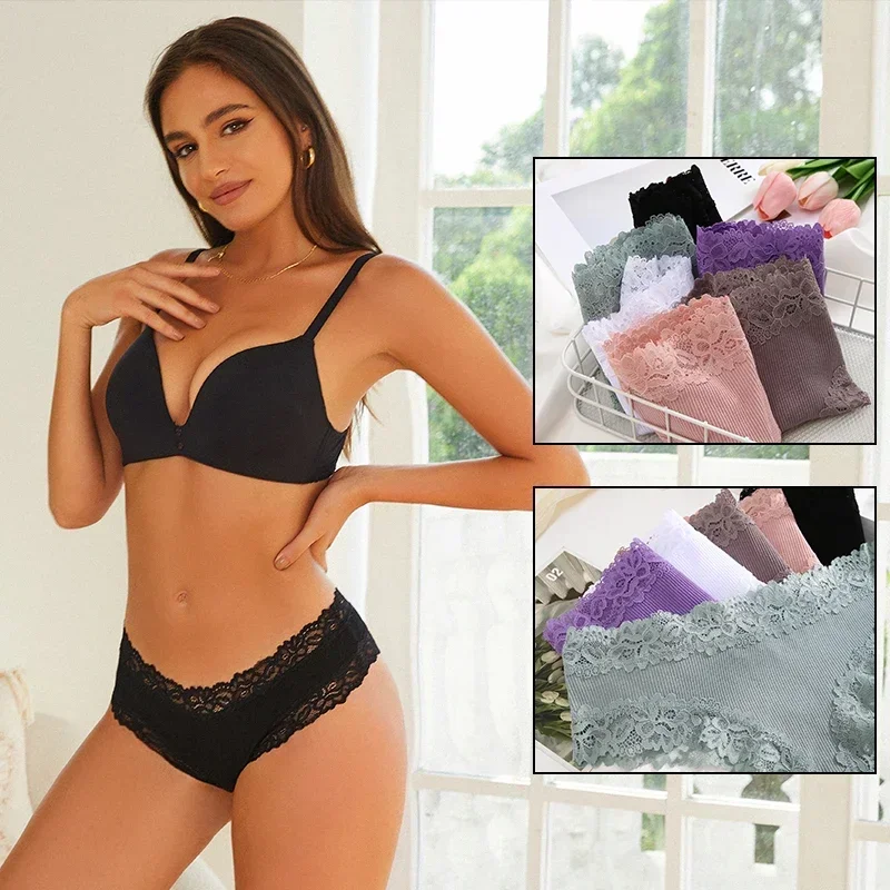Трусы Женские Sexy Lace Seamless Cotton Panties Women's Underwear Low Waist Female Bikini Breathable Intimates Lingerie 2025
Трусы Женские Sexy Lace Seamless Cotton Panties Women's Underwear Low Waist Female Bikini Breathable Intimates Lingerie 2025