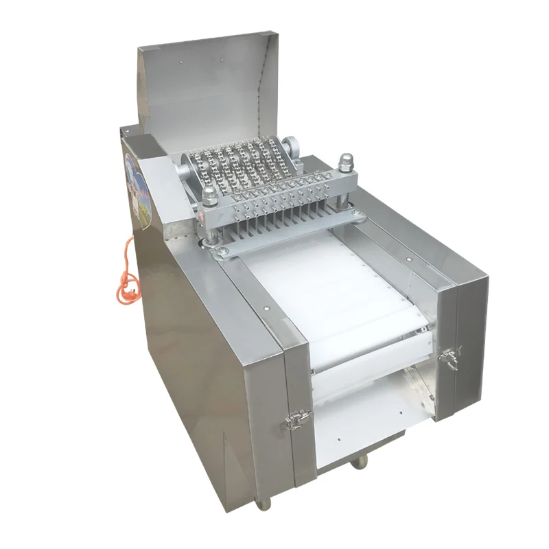 Stainless Steel Frozen Beef Cube Dicer Chicken Breast Dicing Machine Commercial Poultry Meat Skeleton Cutting Machine
Stainless Steel Frozen Beef Cube Dicer Chicken Breast Dicing Machine Commercial Poultry Meat Skeleton Cutting Machine