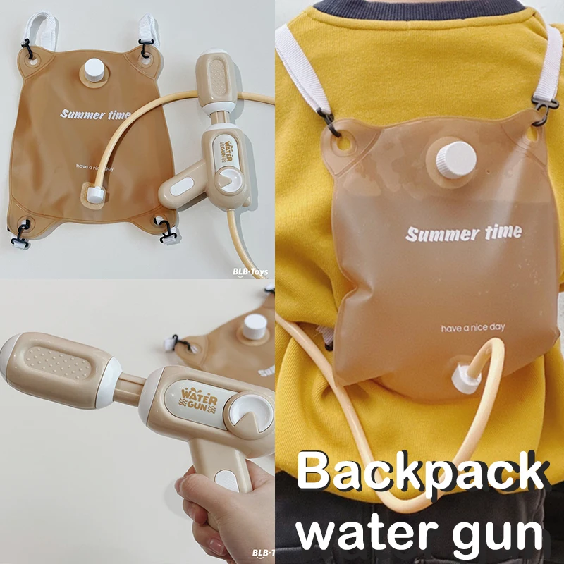 Summer Water Gun Toys for Children, Korean Soft Bag, Pull-out Backpack, Long Range, Pouch Water Gun, Kids
Summer Water Gun Toys for Children, Korean Soft Bag, Pull-out Backpack, Long Range, Pouch Water Gun, Kids