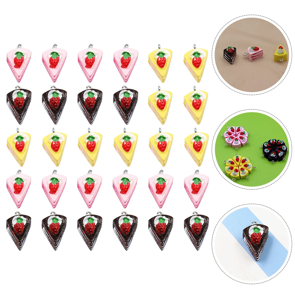 30pcs Cake Charm Pendants Jewelry Making Diy Crafts Keychain Earring Charms Mini Simulated Cartoon Charms For Bracelet
30pcs Cake Charm Pendants Jewelry Making Diy Crafts Keychain Earring Charms Mini Simulated Cartoon Charms For Bracelet